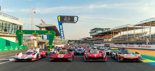 WEC Cars Le Mans